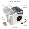 Quick Cube Ice Machine, 26lbs/24hrs Portable Countertop Bullet Ice Maker
