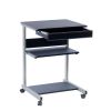 Techni Mobili Rolling Laptop Cart with Storage; Graphite