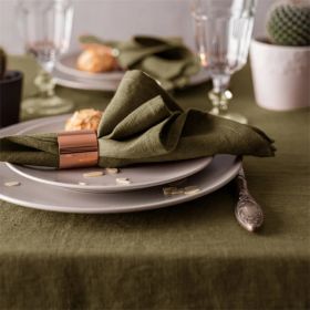 Cloth Mat Kitchen Photography Props (Option: Olive Green-32x44cm)