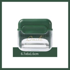 Magnetic Peeler For Household Use Kitchen Gadgets (Option: Green-With magnet)