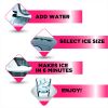 26lb. Portable Countertop Icemaker - EFIC108 - RED